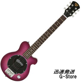 Pignose エレキギター PGG-200FM SPP ヘッドフォン付 シースルーパープル