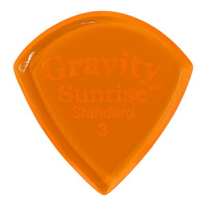 y26܂Ń|CgUPzGRAVITY PICK M^[sbN GSUS3P - Sunrise Standard 3.0mm, Orange