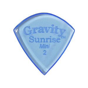 y26܂Ń|CgUPzGRAVITY PICK M^[sbN GSUM2P -Sunrise Mini 2.0mm, Blue