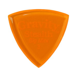 GRAVITY PICK M^[sbN GSSB3P -Stealth Big Mini 3.0mm, Orange