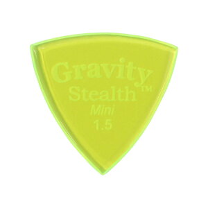 GRAVITY PICK M^[sbN GSSM15P -Stealth Mini 1.5mm, Fluorescent Green