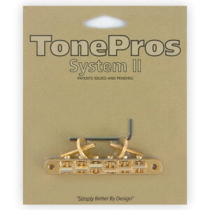 TonePros �u���b�W AVR2-G �S�[���h Replacement ABR-1 Tuneomatic