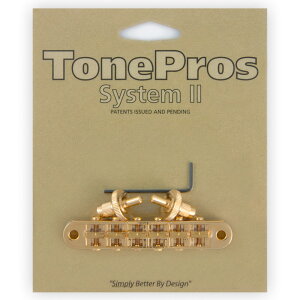 TonePros ubW T3BP-G S[h Standard Tuneomatic (small posts, notched saddles)