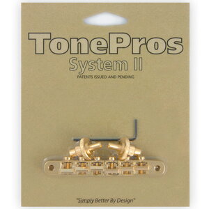 TonePros �u���b�W NVR2-G �S�[���h AVR2 with Standard Nashville Post Tuneomatic
