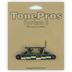 TonePros �u���b�W AVR2G-B �u���b�N �i�C����66�^�C�v Replacement ABR-1 Tuneomatic with G Formula saddles