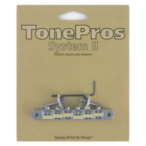 TonePros �u���b�W AVR2G-C �N���[�� �i�C����66�^�C�v Replacement ABR-1 Tuneomatic with G Formula saddles