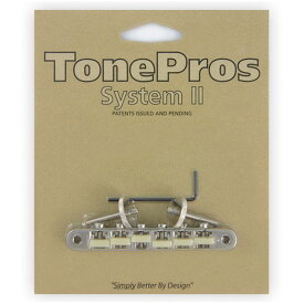 TonePros ブリッジ AVR2G-N ニッケル ナイロン66タイプ Replacement ABR-1 Tuneomatic with G Formula saddles