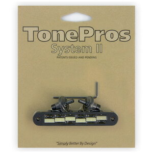 TonePros ubW TP6G-B ubN Standard Tuneomatic (small posts, notched G Formula saddles)