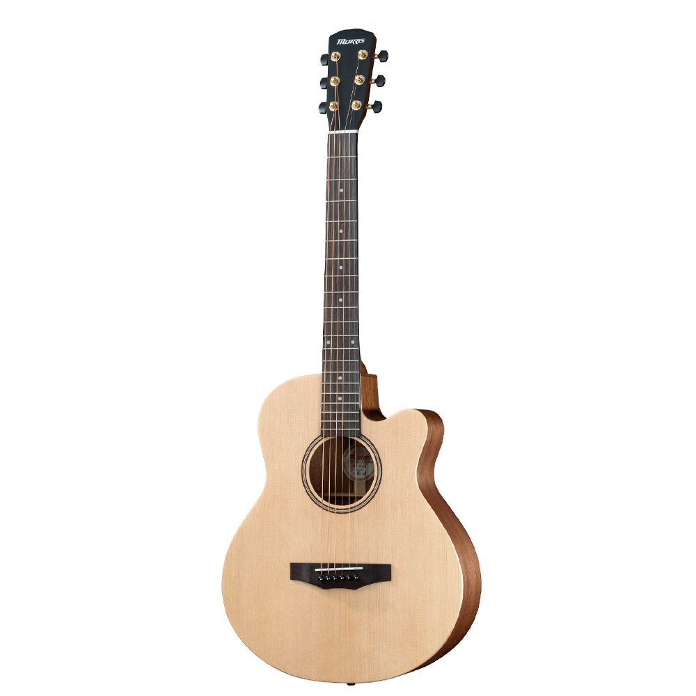 楽天市場】MORRIS ピックアップ付 アコースティックギター SA-021E NAT