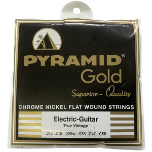 PYRAMID STRINGS �G���L�� EG-Gold .013-.056 chrome-nickel MON2444×1�Z�b�g �s���~�b�h �N���[���j�b�P��