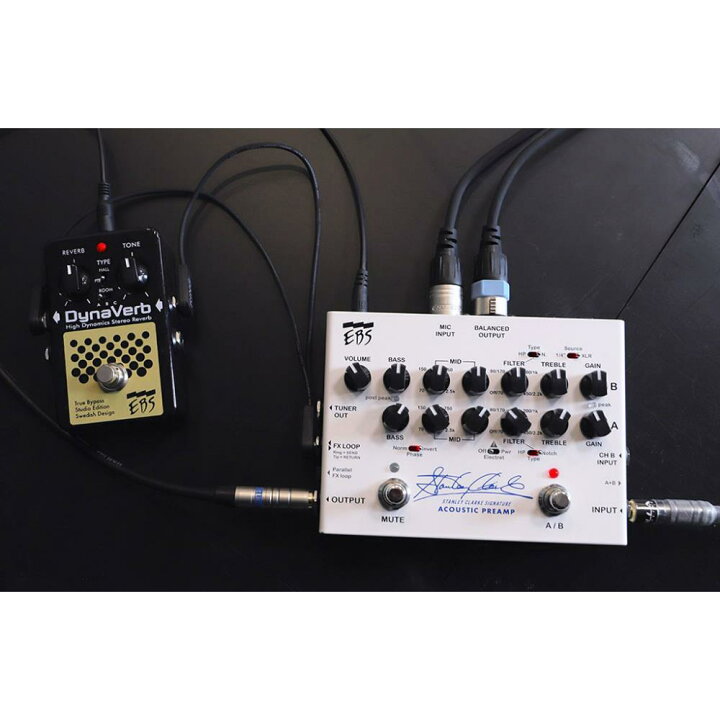 楽天市場】EBS プリアンプ Stanley Clarke Signature Acoustic Preamp 