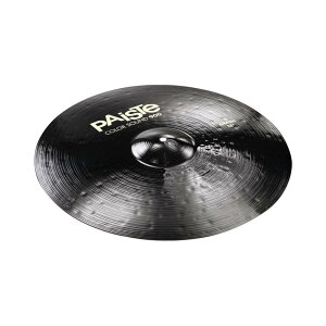 Paiste Cymbals パイステ クラッシュ シンバル Color Sound 900 Black Crash 18インチ