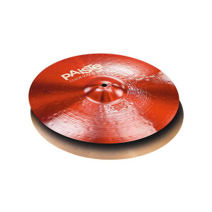 Paiste Cymbals pCXe nCnbg Vo Color Sound 900 Red Heavy Hi-Hat BOTTOM 14C`