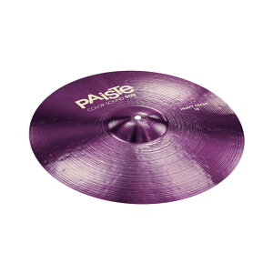 Paiste Cymbals パイステ クラッシュ シンバル Color Sound 900 Purple Heavy Crash 18インチ