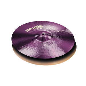 Paiste Cymbals pCXe nCnbg Vo Color Sound 900 Purple Heavy Hi-Hat BOTTOM 15C`