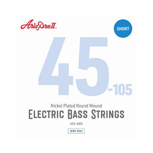 �y20������|�C���gUP�zAriaProII �x�[�X�� AGS-600S×1�Z�b�g Short Scale Bass 45-105