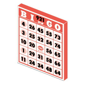 ビンゴ 大判ビンゴカード30 Hanayama ハナヤマ