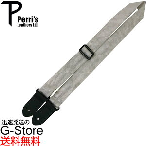 Perri's �E�N�����X�g���b�v NWS15-2096 1.5 POLY UKE STRAP GREY UKULELE STRAP �y���[�Y