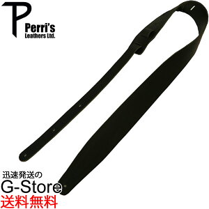 �y10���܂Ń|�C���gUP�zPerri's �M�^�[�X�g���b�v P25FE-6904 �G���{�X���H ���U�[ 2.5 BLACK BELT LEATHER W FULL STRAP EMBOSSING -BRAID GUITAR STRAP �y���[�Y