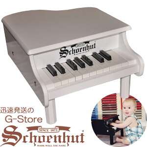 VF[nbg 18 ~jOhsAm zCg 18-Key White Mini Grand Piano 189W Schoenhut