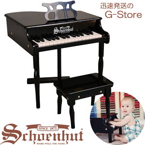 y|Cg10{zVF[nbg 30 ~jOhsAmi֎qtj ubN 30-Key Black Classic Baby Grand Piano and Bench 309B Schoenhut