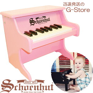 y}\Ԃ̓|Cg5{zVF[nbg 18 ~jsAm sN 18-Key Pink My First Piano 1822P Schoenhut
