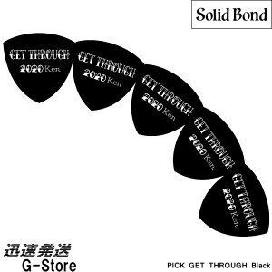 y}\Ԃ̓|CgUPzSolid Bond sbN eBAhbv ubN wr[×5 Triangle Pick 1 Black Heavy PICK GET THROUGH PICK-GT-BKH \bh{h