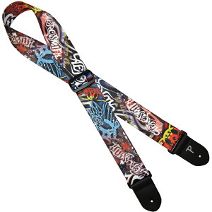 �y10���܂Ń|�C���gUP�zPerri's �M�^�[�X�g���b�v LPCP-8020 2inch POLY STRAP AEROSMITH �y���[�Y