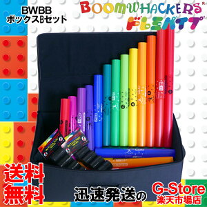 ドレミパイプ BWBB ボックスBセット Boomwhackers ブームワッカー テレビ番組でも取り上げられた叩いて音を出す楽器 小さなお子様から幅広く楽しんでいただけます!
