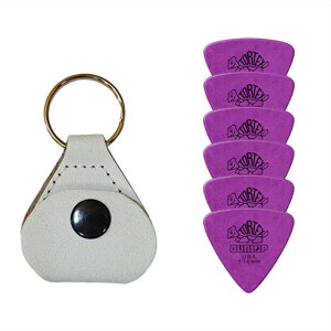 y}\Ԃ̓|Cg5{zysbNP[X{sbN6ZbgzPerri's sbNP[X WHITE PICKKEY-6676 + Jim Dunlop Tortex 431B 1.14mm 6