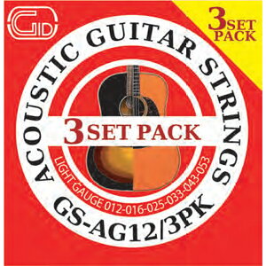 �y3�Z�b�g�p�b�N���zGID �A�R�M�� ���C�g GS-AG12/3PK×1�p�b�N Light 12-53�iGS-AG12×3�Z�b�g�j