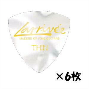 �y20������15���܂Ń|�C���gUP�zLarrivee �s�b�N �g���C�A���O�� �p�[���z���C�g THIN LV-TR/T PWH 6��