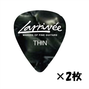 �y20������15���܂Ń|�C���gUP�zLarrivee �s�b�N �e�B�A�h���b�v �u���b�N THIN LV-TD/T BLK 2��