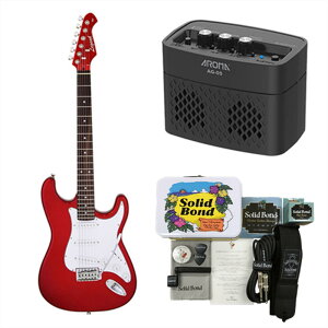 y|Cg10{I10܂ŁzyR Zbg{AvtzLegend GLM^[ LST-Z CACA + Ken Yokoyama Electric Guitar Starter Set + AROMA Amp AG-05BLK