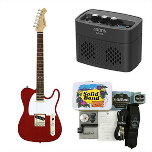 y|Cg10{I10܂ŁzyR Zbg{AvtzLegend GLM^[ LTE-Z CA + Ken Yokoyama Electric Guitar Starter Set + AROMA Amp AG-05BLK