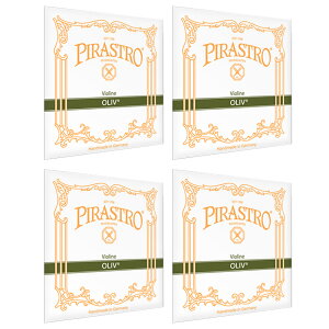 PIRASTRO �I���[�u �o�C�I������ ���[�v�G���h E(3118) A(2112) D(2113) G(2114) �Z�b�g 4/4 VIOLIN OLIV EADG SET