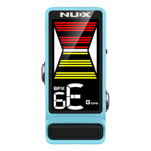 y|Cg10{I10܂ŁzNUX RpNg`[i[ u[ Mini Core Series Stompboxes Flow Tune (NTU-3 MKII) Blue -Pedal Tuner-