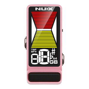 NUX RpNg`[i[ sN Mini Core Series Stompboxes Flow Tune (NTU-3 MKII) Pink -Pedal Tuner-