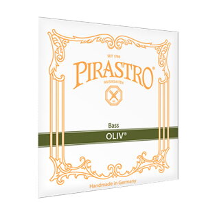 �y�|�C���gUP�zPIRASTRO �I���[�u �R���g���o�X�� D�� 3/4 GUT/CHROME STEEL D-BASS OLIV 2412 D