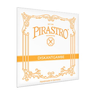 PIRASTRO �g���u�� �K���o ���B�I���E�_�E�K���o�� D�� GUT/SILVER PLATED TREBLE-GAMBA 2536 D6