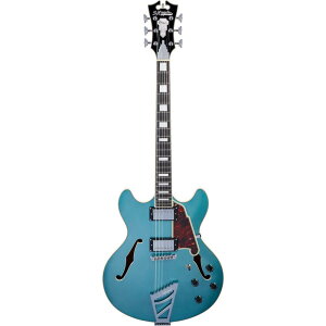 D'Angelico M^[ Premier DC Stairstep Ocean Turquoise