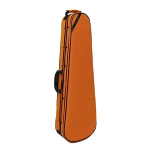 y}\Ԃ̓|Cg5{zSuper Light X[p[Cg @CI Op` P[X IW Shaped Violin Case Orange 4/4