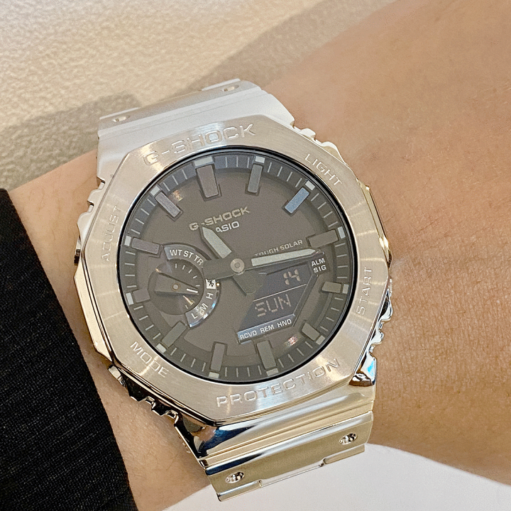 楽天市場】CASIO カシオ G-SHOCK Gショック フルメタル GM
