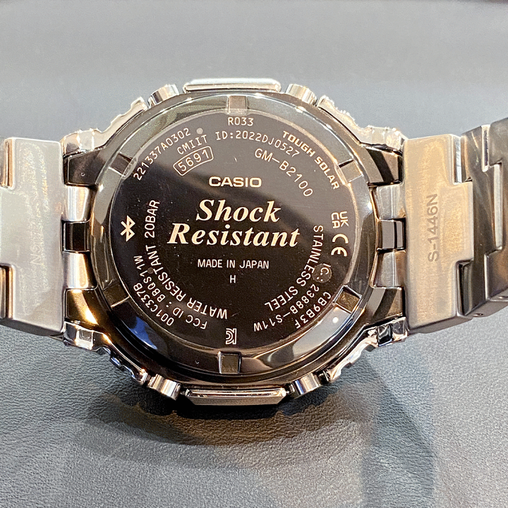 G-SHOCK GM B2100D 1AJF メタル GM-B2100D-1AJF | CASIO