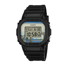 【お一人様1点限り】CASIO カシオ G-SHOCK Gショック 葛飾北斎 DW-5600KHFM25-1JR
