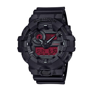 yő300|CgobN Im1/2 X[p[Z[zCASIO JVI G-SHOCK GVbN BLACK AND BOLD RED GA-700BBR-1AJF