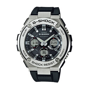 yő100|CgobN Im1/2 121zCASIO JVI G-SHOCK GVbN G-STEEL W[X`[ GST-W110-1AJF rv