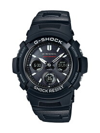 【6/5限定★エントリーで2人に1人が当選！100％ポイントバック】CASIO カシオ G-SHOCK Gショック BASIC ベーシック ブラック メンズ AWG-M100SBC-1AJF 腕時計