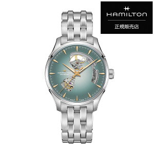 HAMILTON JAZZMASTER �n�~���g�� �W���Y�}�X�^�[ Open Heart Auto 40MM �I�[�v���n�[�g�I�[�g H32675141