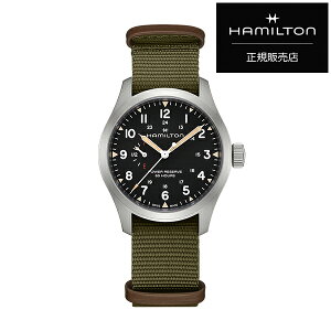 HAMILTON �n�~���g�� KHAKI FIELD MECHANICAL POWER RESERVE �J�[�L�t�B�[���h ���J�j�J�� �p���[���U�[�u 40mm H69509930
